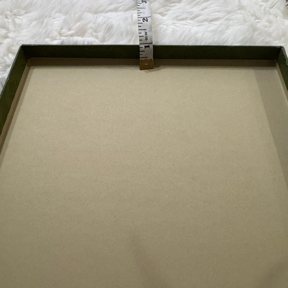 Authentic Gucci Empty Green Gift Box | Luxury Designer Packaging 10x10